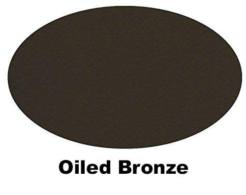Aluminum Handrail Direct AHR 10' Handrail Section with mounts - Oiled Bronze