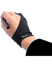 HUION Anti-fouling Artist Glove for Graphics Pen Drawing Tablet Monitor Light Box Tracing Board-Large Size