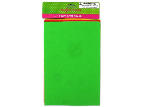Kole Imports CC279 Foam Craft Sheets