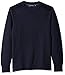 Calvin Klein Jeans Men's Long Sleeve Thermal Waffle Crew Neck Shirt, Nightwalk Heather, X-Large