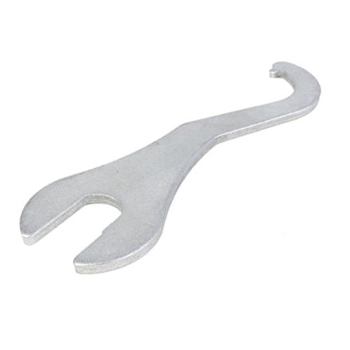 Alonea Bicycle Bike Lock Ring Remover Bottom Bracket Pedal Spanner Wrench Repair Tool (Silver) - Thumbnail 2