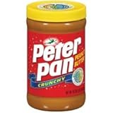 Peter Pan Peanut Butter Crunchy 16.3 oz (Pack of 12)