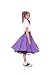 Poodle Skirt for Girls Size Small 4/5/6 Purple