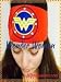 Headbands By Hippie Runner. Polkadots . No Slip, No Drip Headbands For Running, Walking, Exercise (#504 New Wonder Woman)