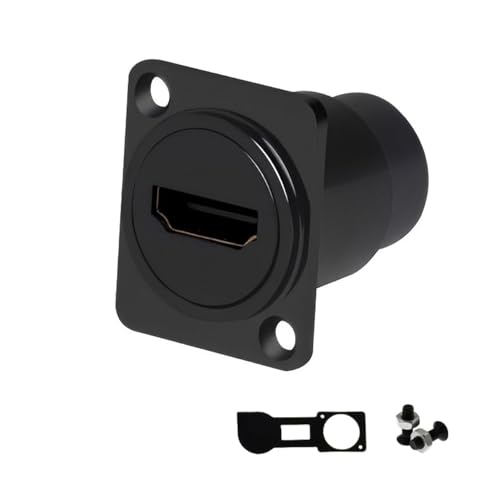 HDMI 4K@60Hz D-Type Female-to-Female Panel Mount Pass-Through… at Amazon
