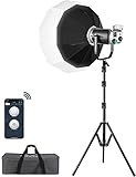 GVM 200W LED Video Light with Lantern