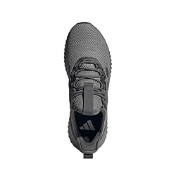 adidas Men's Kaptir 4.0 Sneaker, Grey/Carbon/Grey, 14