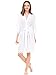 Mr & Mrs Right Women's Cotton Kimono Robe for Bride and Bridesmaid with Lace Trim