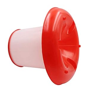 M.Z.A - Alimentatori automatici per pollo, 1,5 kg, in plastica per acqua e bevande, 1,5 kg