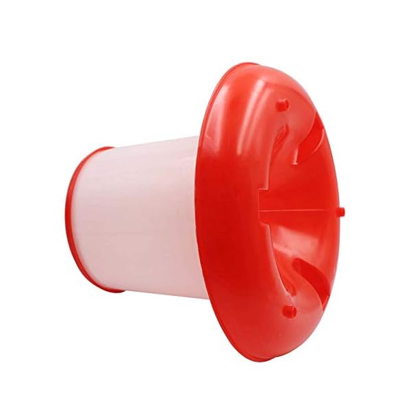 M.Z.A - Alimentatori automatici per pollo, 1,5 kg, in plastica per acqua e bevande, 1,5 kg