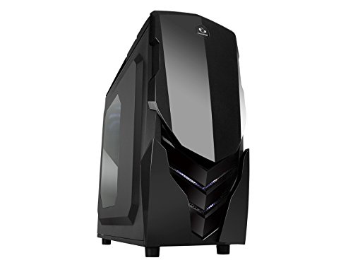 Raidmax ninja ii gaming case atx-a06wbb (black)