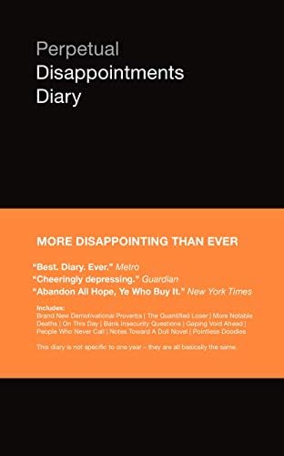 Perpetual Disappointments Diary Diary – 1 Nov. 2018