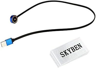 SKYBEN Olight PL-MINI Valkyrie Magnetic Charging Cable,Specially Designed for PL-MINI Weapon Light, with Battery Case (PL-MINI Magnetic Charging Cable)