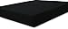 Utopia Bedding Full Fitted Sheet - Bottom Sheet - Deep Pocket - Soft Microfiber - Shrinkage and Fade Resistant - Easy Care -1 Fitted Sheet Only (Black)