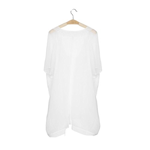 Cover Ups for Swimwear Women, Womens Dress, Swimsuit Beach Bathing Suit Bolayu (S, White)
