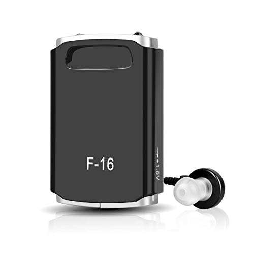 Carial 集音器 耳かけ充電式 左右両用 デジタル イヤホンキャップ大小6種 肌色 軽量