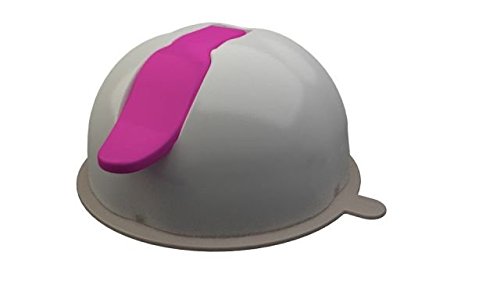 iSucker Tablet Holder & Stand, White Pink