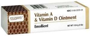 Vitamin A &amp; D Ointment, 4 oz, (Pack of 2) by Fougera