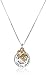 Sterling Silver and Yellow Gold-Flashed 