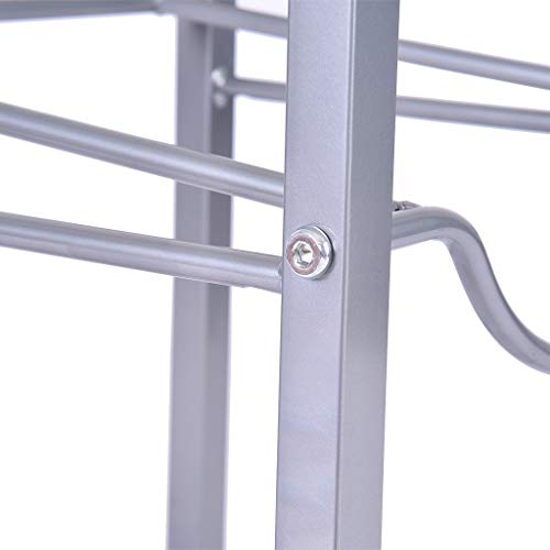 Homefami 3-Tier Water Cooler Jug Rack Water Bottle Storage Rack Detachable Heavy Rack Durable Steady Water Jug Holder 13.4 x 13.4 x 29.5 in