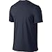 NIKE Men's Dri-FIT Cotton 2.0 Tee, Obsidian Heather/Matte Silver, XXXX-Large