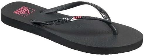 Reef Seaside Women's Flip-Flop, Black Paradise, 40 EU price in UAE
