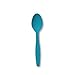 Creative Converting Turquoise Blue Plastic Spoons