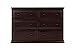 DaVinci Signature 6-Drawer Double Dresser in Dark Java