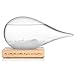 Marici Storm Glass Water Drops Weather Forecast Predictor Meteorological Display with Motivational Message Large with Base Stand
