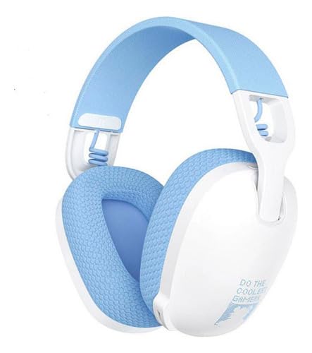 ONIKUMA GAMING B2 Headset Gamer Sem Fio para PS5, PS4, PC, 2.4GHz/Bluetooth 5.3, Branco, Over Ear