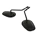 TCMT 8mm Matte Black Rear View Mirrors Fits For Harley Davidson XL1200L XL883 XL883L Sportster