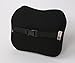LOVEHOME Memory Foam Car Lumbar Back Support Cushion and Neck Pillow Kit with Premium PU Cover, Designed to Relieve Lower Back and Neck Pain, Universal fit for Major Car Seats (Black)