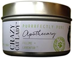 Crazy Cat Lady Essential Oil Candle - Felime &amp; Lavenfur Scent