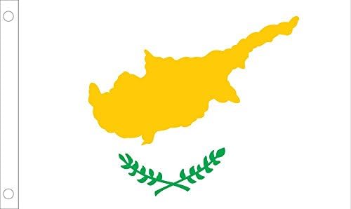 Allied Flag Outdoor Nylon Cyprus Country Flag, 3-Feet by 5-Feet