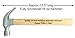 Personalized Laser Engraved Wood Handle Hammer, Christmas Gifts, Gifts for Men, 5th Anniversary Gifts for Him, Anniversary Gifts for Men