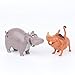 Deluxe Cake Toppers Cupcake Decorations 12 Set with 10 Figures From The Lion King Movie, Movie Sticker and LKRing Featuring Simba, Scar, Hyenas