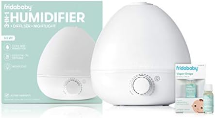 Frida Baby Fridababy 3-in-1 Humidifier with Diffuser and Nightlight
