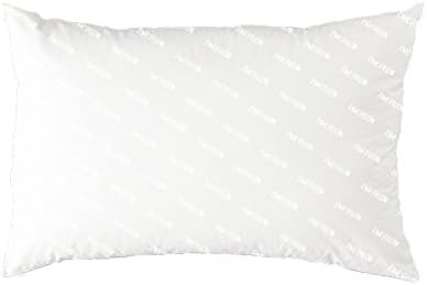 Fine Pillow Pillows for Sleeping, Best for Side Sleepers | Down Alternative Sleeping Bed Pillow for Neck & Back Pain Relief Comfortable | Supportive | Hypoallergenic Standard Firm, Cotton Cover
