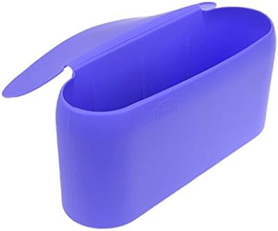 HAINENG Fashion Mini Portable Silicone Auto Trash Can Multi Purpose Outdoor Camping Car Tidying Storage Basket H-L02-V