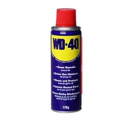 Pidilite WD-40, Multipurpose Spray, Chain Lubricant, Rust Remover, Squeak Noise Remover, Stain Remover, and Cleaning Agent, 170g