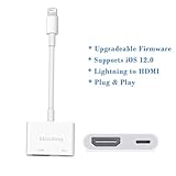 HkittyXiong HDMI Digital AV Adapter Compatible iPhone iPad iPod to HDMI Adaptor,Work with Projector Monitor Display HDTV