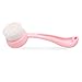 Mermaid Facial Cleansing Brush, Ultra-Soft Manual Face Skin Cleanser Brush Massage Brush for Deep Washing Pore, Best Exfoliating no Irritating Scrubber(Pink)
