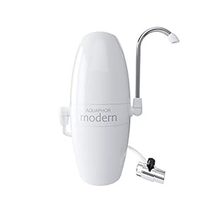 Moderne waterfilter met filterpatroon B200. Filtert roestdeeltjes, chloor, fenol, pesticiden, lood, cadmium en andere…