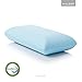 MALOUF Z Gel Infused DOUGH Memory Foam Pillow with Removable Tencel Cover - Queen - Mid Loft (ZZQQMPGF)