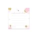 Pink and Gold Advice Cards (25 Pack) Fun Bridal Shower Activity - Best Wishes for New Parents - Unique Advice Alternative for Graduations, Birthdays & Time Capsules - 4x4 Cards