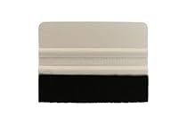 ABN Felt Edge Squeegee 4&rdquo; Inch for Applying Automotive Graphics, Decals, Vinyl Wrap, Tints, and Screen Printing