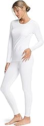 TSLA Women's Thermal Underwear Set, Soft Fleece