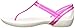 crocs Women's Isabella T-Strap Flat Sandal, Berry/Oyster, 9 M US