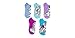 Disney Princess Ladies and Juniors 5 pk no show Socks