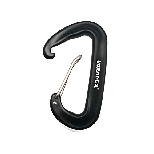 Vornnex 12KN Aluminum Replacement Carabiner Clip 4 Pack for Hammocks